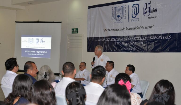 Celebran el 25 aniversario de la Escuela de Humanidades del Campus IV de la UNACH