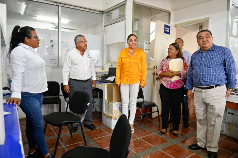 AYUNTAMIENTO DE TAPACHULA REALIZA RECORRIDO EN INSTALACIONES DE LA PLANTA POTABILIZADORA