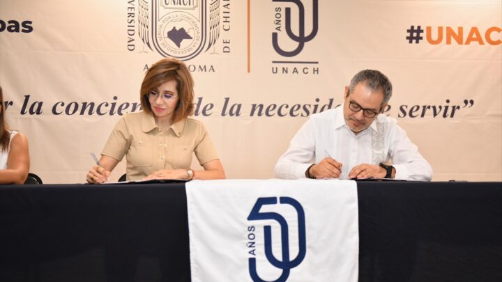 Fortalece UNACH lazos de cooperación con el Colegio Nacional del Notariado Mexicano