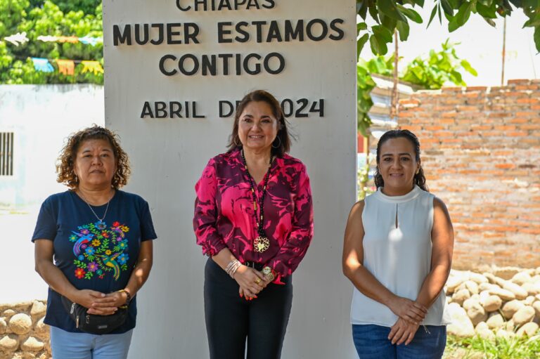 FORTALECEN PROGRAMA “MUJER ESTAMOS CONTIGO” EN TAPACHULA