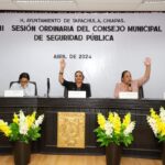 REALIZAN XXVII SESIÓN ORDINARIA DEL CONSEJO MUNICIPAL DE SEGURIDAD PÚBLICA