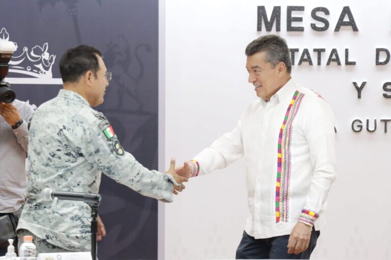 Mesas de Seguridad desde la Sala Belisario Domínguez de Palacio de Gobierno