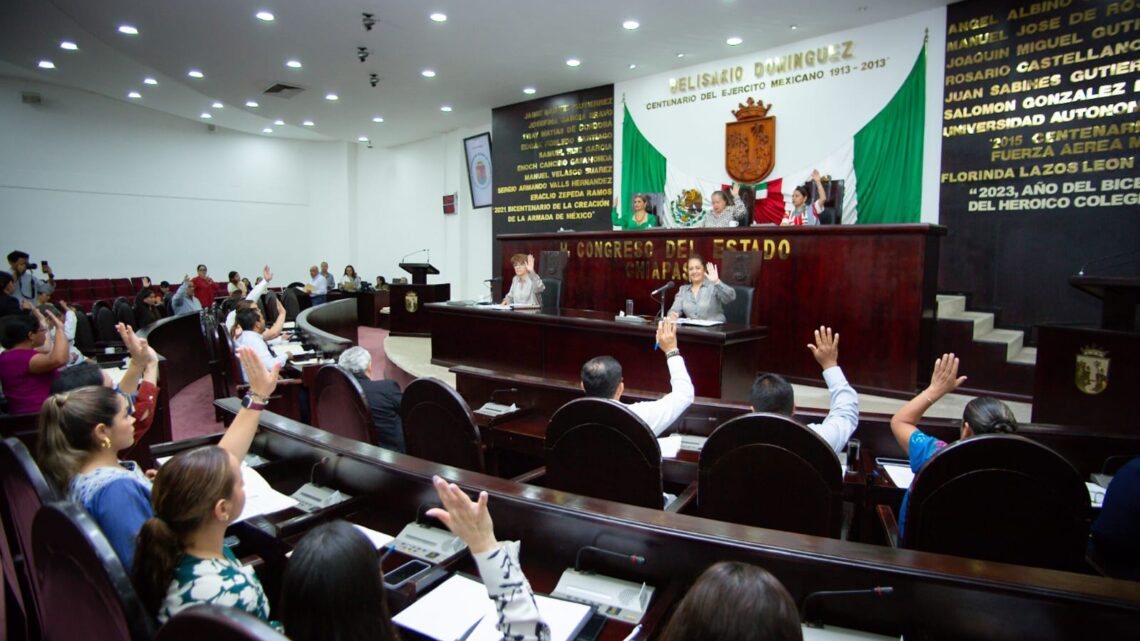 Congreso del Estado atiende diversas disposiciones