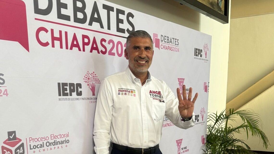 Gana Angel Torres debate de candidatos a la presidencia municipal de Tuxtla Gutiérrez