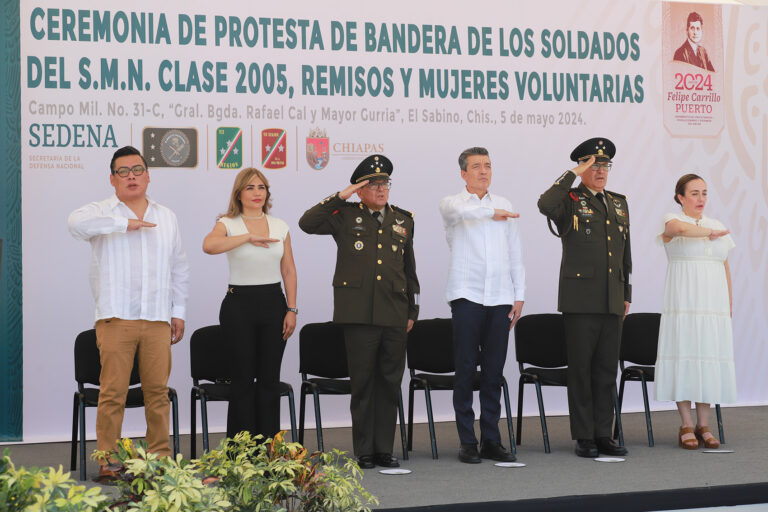 Reconocen a jóvenes de Chiapas por cumplir con el Servicio Militar Nacional