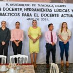 AYUNTAMIENTO DE TAPACHULA RECONOCIÓ LABOR DOCENTE