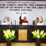 PRESENTAN INFORME DE ACTIVIDADESPARA DISMINUIR VIOLENCIA DE GÉNERO EN TAPACHULA