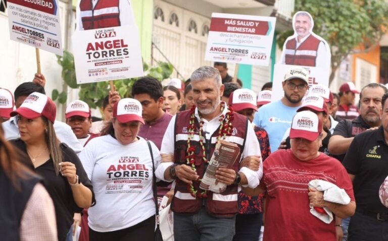 Las colonias de Tuxtla van a estar seguras: Ángel Torres