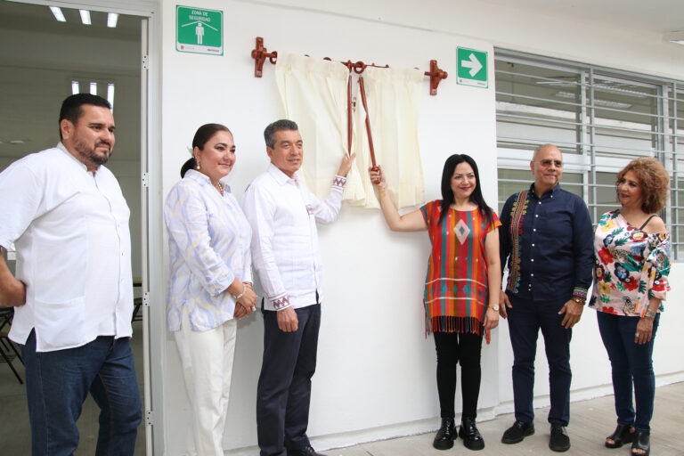 Inaugura Rutilio Escandón espacios educativos en la Unidad de Capacitación Tapachula de Icatech