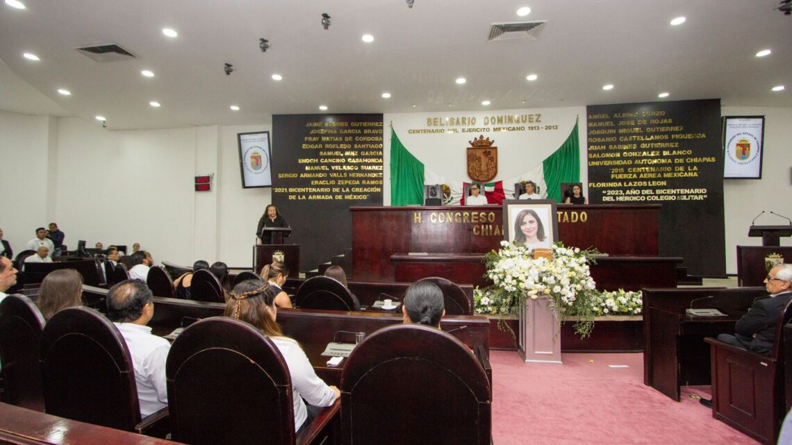 Congreso del Estado realiza homenaje póstumo a la Mtra. #RosalindaLópezHernández