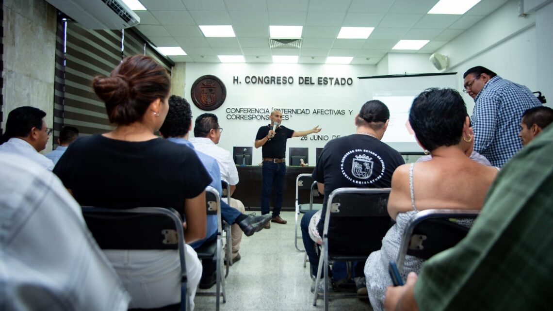 Imparten en Congreso conferencia: “Paternidad afectiva corresponsable”