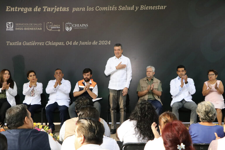 Reconoce Rutilio Escandón al presidente AMLO por la consolidación del programa La Clínica es Nuestra