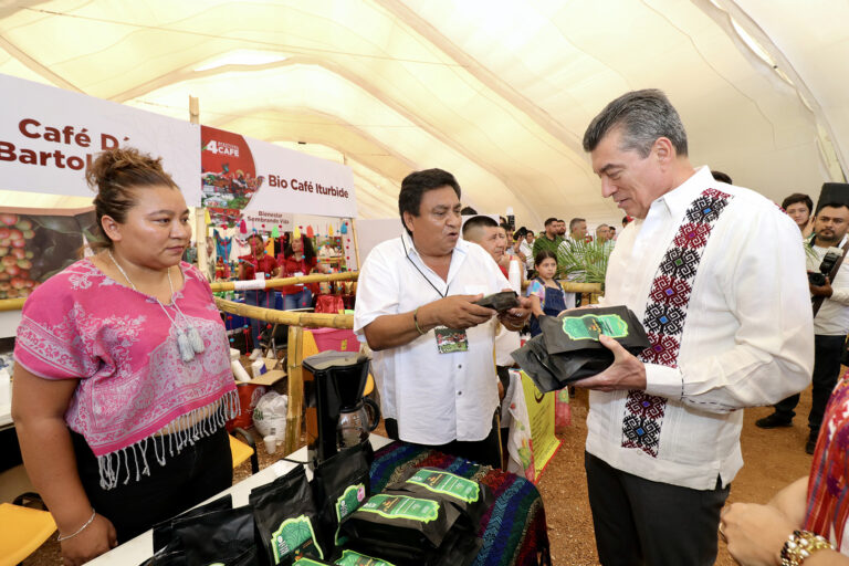 Rutilio Escandón inaugura el Cuarto Festival Internacional del Café “Chiapas de Corazón”