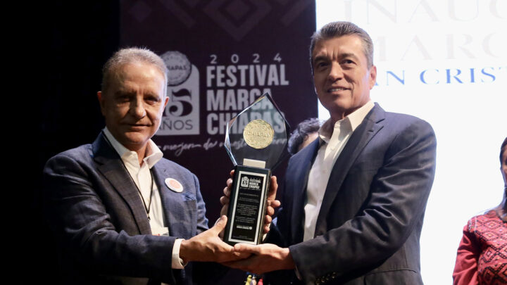Rutilio Escandón inaugura el Festival Marca Chiapas 2024, en el marco de su 15 aniversario