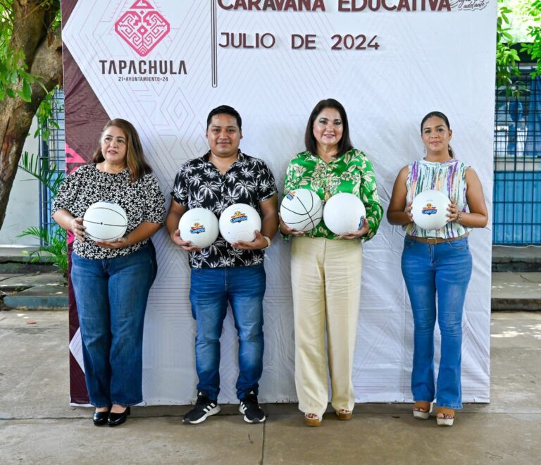 AYUNTAMIENTO DE TAPACHULA REALIZA CARAVANA EDUCATIVA EN PRIMARIA AGUSTÍN YÁÑEZ