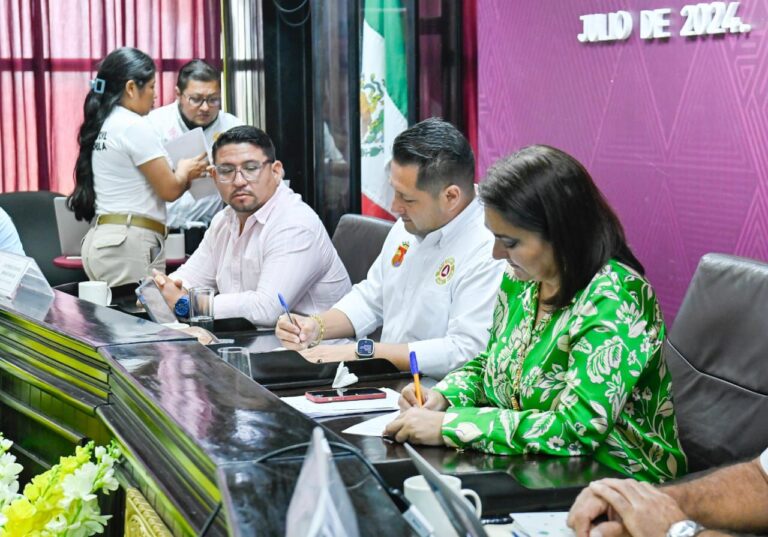 REALIZAN 2ª. SESIÓN EXTRAORDINARIA DEL CONSEJO MUNICIPAL DE PROTECCIÓN CIVIL POR TEMPORADA DE LLUVIAS 2024 EN TAPACHULA