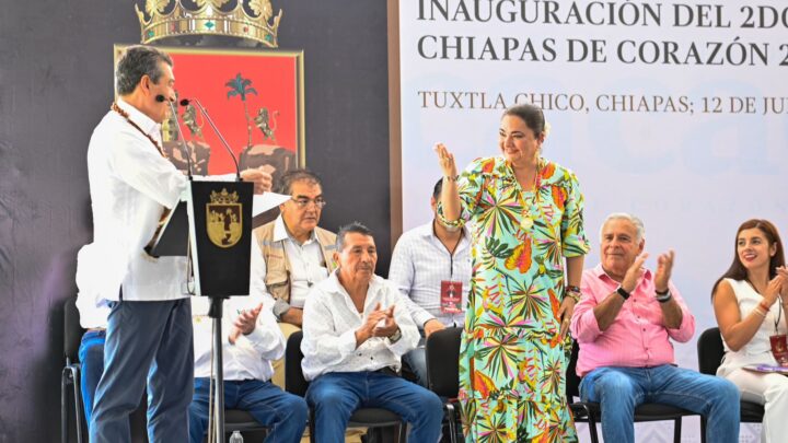 PRESIDENTA MUNICIPAL DE TAPACHULA ACOMPAÑA A GOBERNADOR EN GIRA POR LA REGIÓN