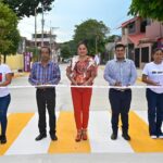 INAUGURA ALCALDESA DE TAPACHULA GLADIOLA SOTO SOTO, PAVIMENTACIÓN DE CALLES EN COLONIA SAN SEBASTIÁN