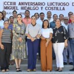 REALIZA AYUNTAMIENTO CEREMONIA CÍVICA POR EL 213 ANIVERSARIO LUCTUOSO DE DON MIGUEL HIDALGO Y COSTILLA