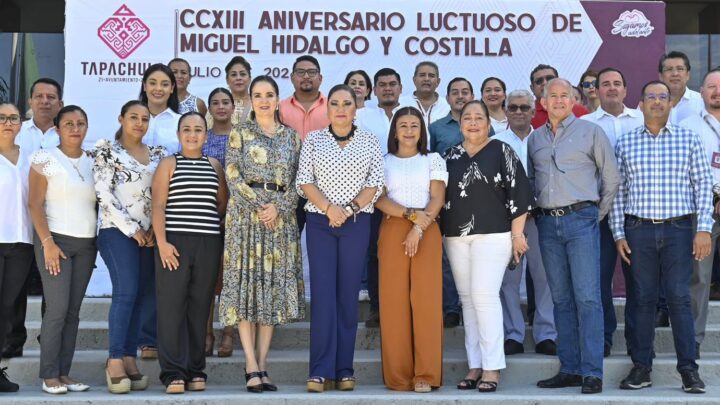 REALIZA AYUNTAMIENTO CEREMONIA CÍVICA POR EL 213 ANIVERSARIO LUCTUOSO DE DON MIGUEL HIDALGO Y COSTILLA