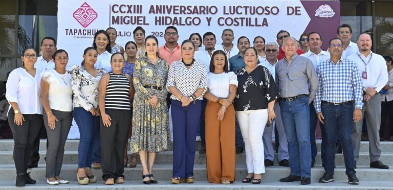 REALIZA AYUNTAMIENTO CEREMONIA CÍVICA POR EL 213 ANIVERSARIO LUCTUOSO DE DON MIGUEL HIDALGO Y COSTILLA