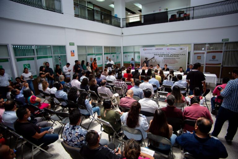 Realizan en Congreso del Estado el foro: Diálogo de la Reforma Judicial en Chiapas