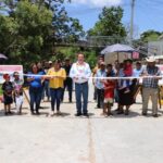 Mariano Rosales continúa inaugurando obras en Villaflores