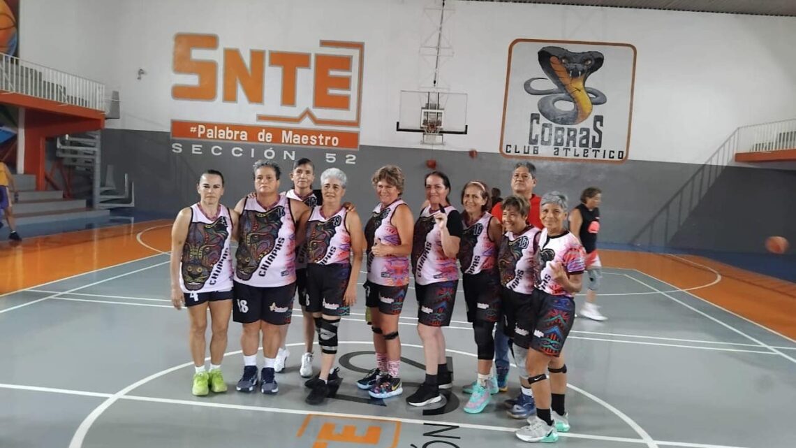 Selectivo Chiapaneco de Basquetbol Femenil logra excelente resultado en SLP