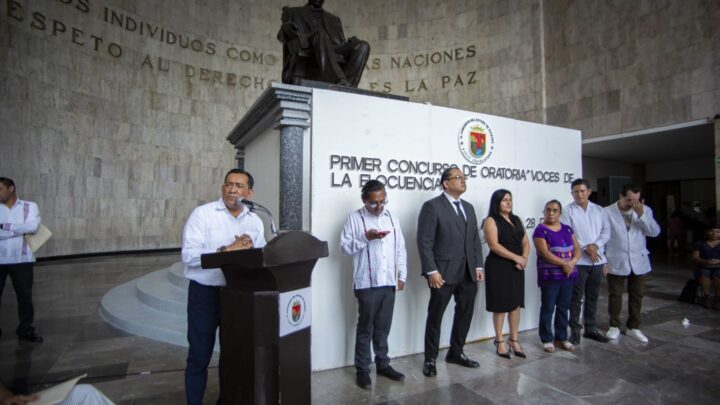 Concurso de oratoria: “Voces de la Elocuencia” en Congreso del Estado