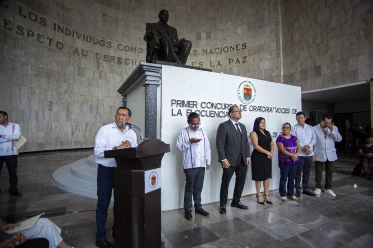 Concurso de oratoria: “Voces de la Elocuencia” en Congreso del Estado