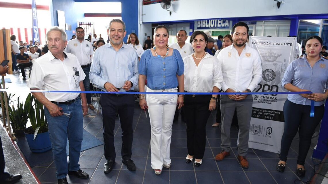 Presenta UNACH en Tapachula Exposición Itinerante “200 años de Chiapas en la Federación Mexicana”