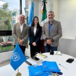 Analiza Ángel Torres proyectos de movilidad en oficinas de la ONU en Ciudad de México