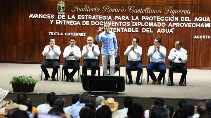 Destaca Rutilio Escandón avances de la Estrategia para la Protección del Agua en Chiapas