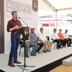 En Villa Corzo, Rutilio Escandón inaugura Planta de Tratamiento de Aguas Residuales de San Pedro Buenavista