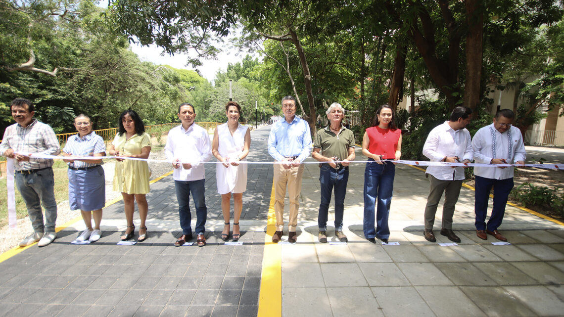 En Tuxtla, inaugura Rutilio Escandón la Vialidad Pacificada, en la margen norte del río Sabinal