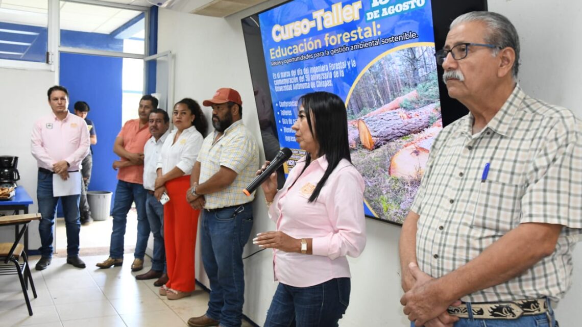 Realizó UNACH Curso Taller  de Educación Forestal en Huehuetán