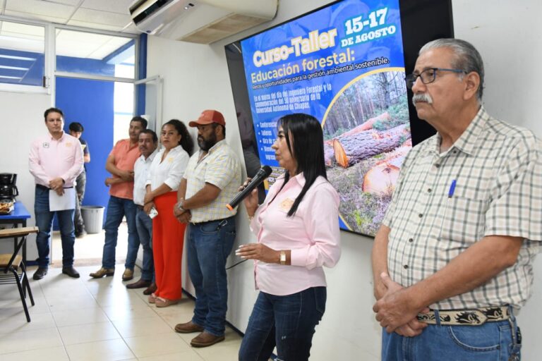 Realizó UNACH Curso Taller  de Educación Forestal en Huehuetán