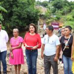 SUPERVISA ALCALDESA DE TAPACHULA CONSTRUCCIÓN DE PUENTE VEHICULAR EN COLONIA LUMIJÁ