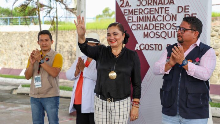 ARRANCA SEGUNDA JORNADA EMERGENTE DE ELIMINACIÓN DE CRIADEROS DE MOSQUITOS EN TAPACHULA