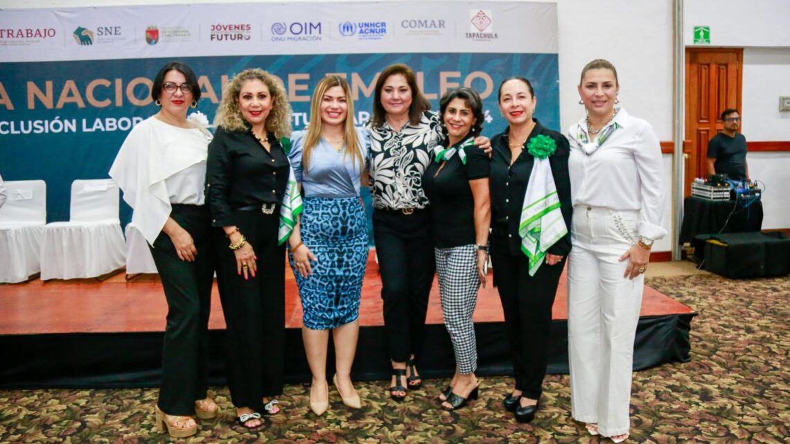 INICIÓ LA FERIA NACIONAL DEL EMPLEO EN TAPACHULA