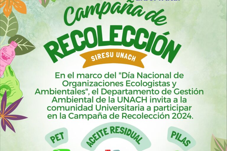 Realizara UNACH  Campaña de Recolección de PET, aceite residual y pilas