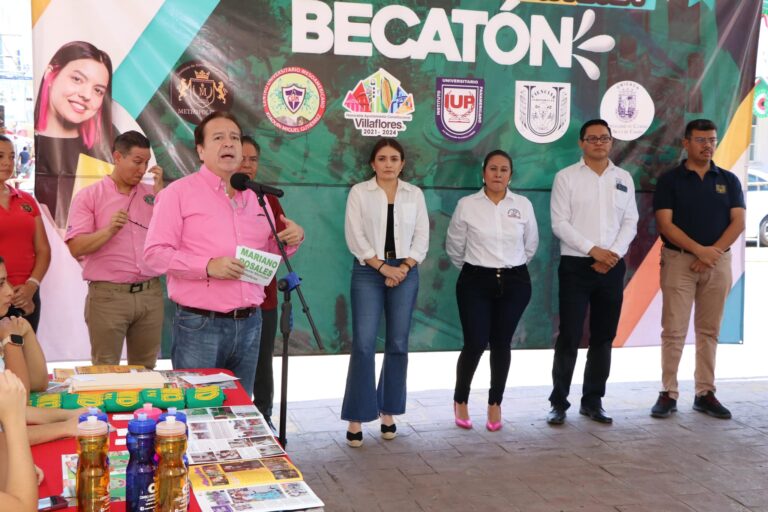 Mariano y Valeria Rosales Encabezan BECATÓN en Villaflores