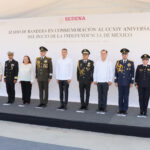 Presencia Rutilio Escandón el Desfile Cívico-Militar por el 214 Aniversario del Inicio de la Independencia de México