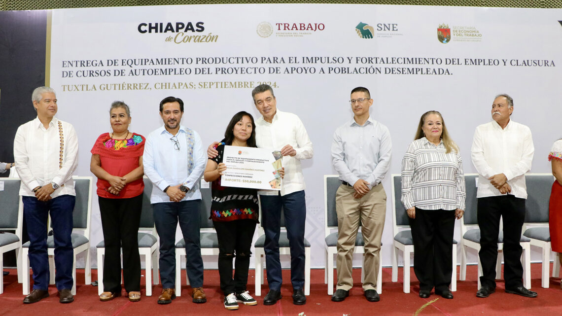 Participación de las mujeres emprendedoras ha sido clave para el progreso de Chiapas: Rutilio Escandón