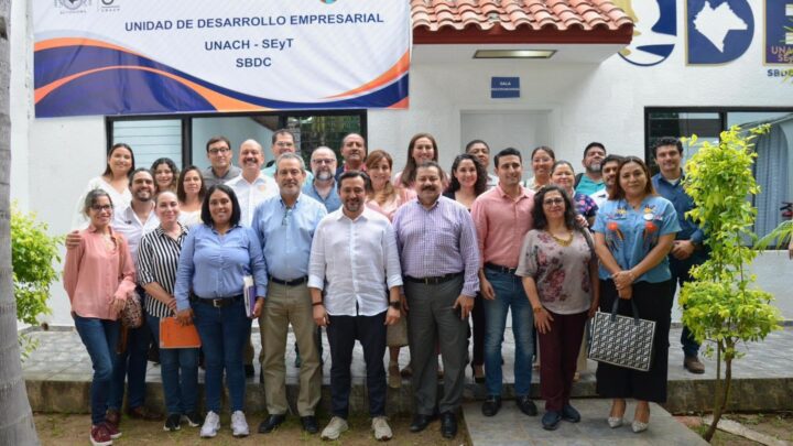 Inauguran la Unidad de Desarrollo Empresarial UNACH-SEyT-SBDC en Tuxtla Gutiérrez