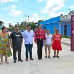 SUPERVISA ALCALDESA DE TAPACHULA CONSTRUCCIÓN DE PAVIMENTACIÓN HIDRÁULICA EN COLONIA EL PACÍFICO