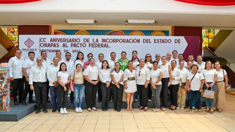 AYUNTAMIENTO DE TAPACHULA CONMEMORA 200 AÑOS DE LA ANEXIÓN AL PACTO FEDERAL DE CHIAPAS