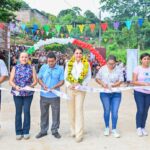 INAUGURA GLADIOLA SOTO SOTO PUENTE VEHICULAR EN COLONIA LUMIJÁ DE TAPACHULA