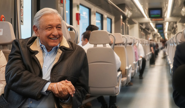 Presidente López Obrador pone en marcha segunda etapa del Tren Interurbano “El Insurgente”