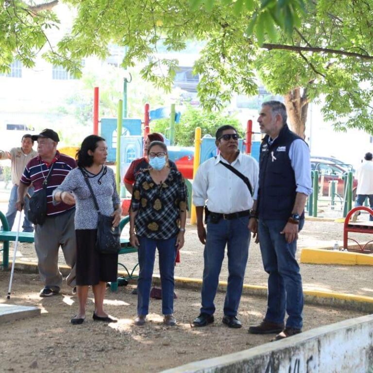 Desde la Shanká, Angel Torres arranca rescate de parques públicos